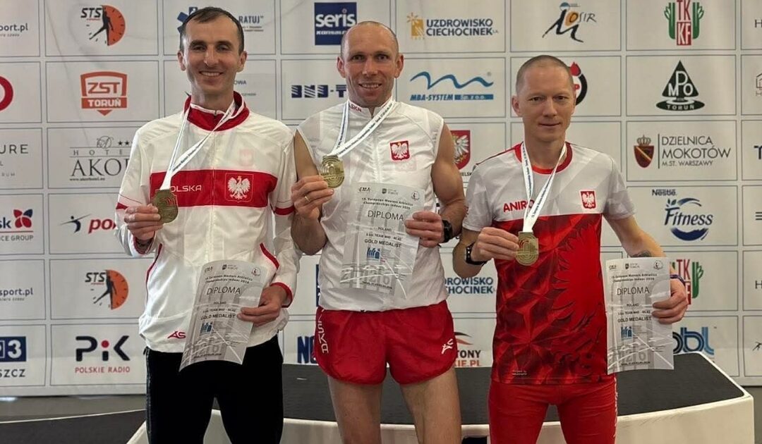 Piotr Sztuk Mistrzem Europy Masters. Złoto w Toruniu i życiówka 15:35!