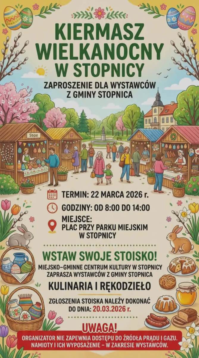 kiermasz wielkanocny w stopnicy kiermasz wielkanocny w stopnicy