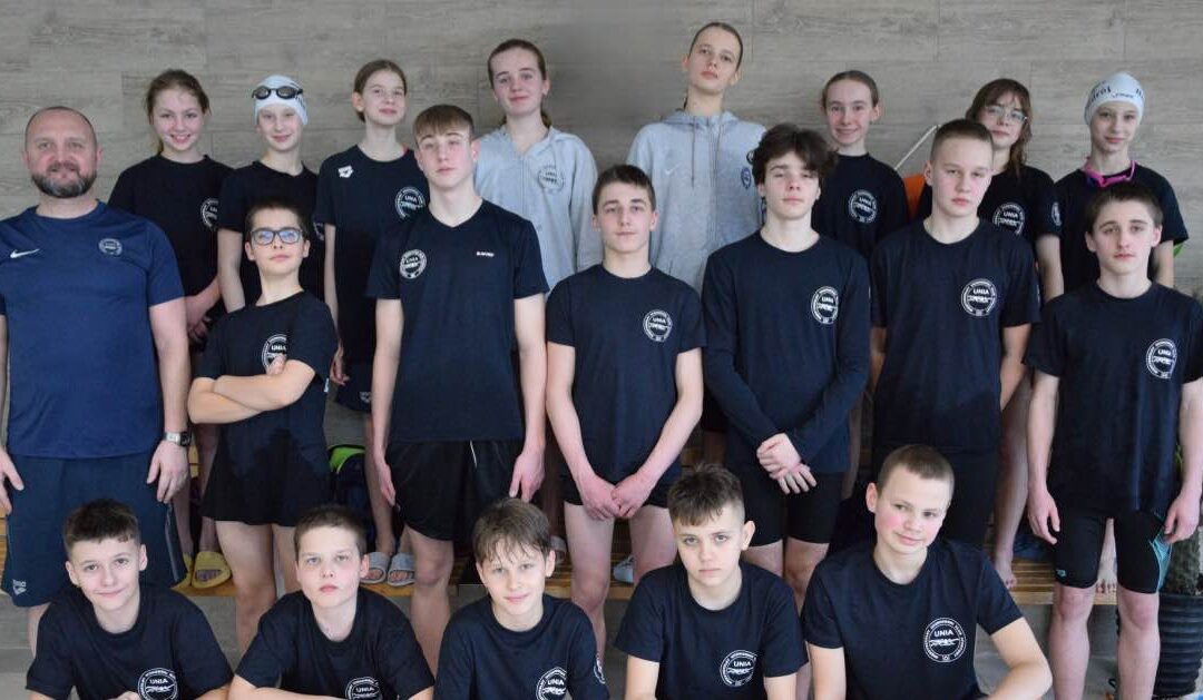 MUKS Unia Busko-Zdrój rywalizowała w Dużej Świętokrzyskiej Lidze Pływackiej