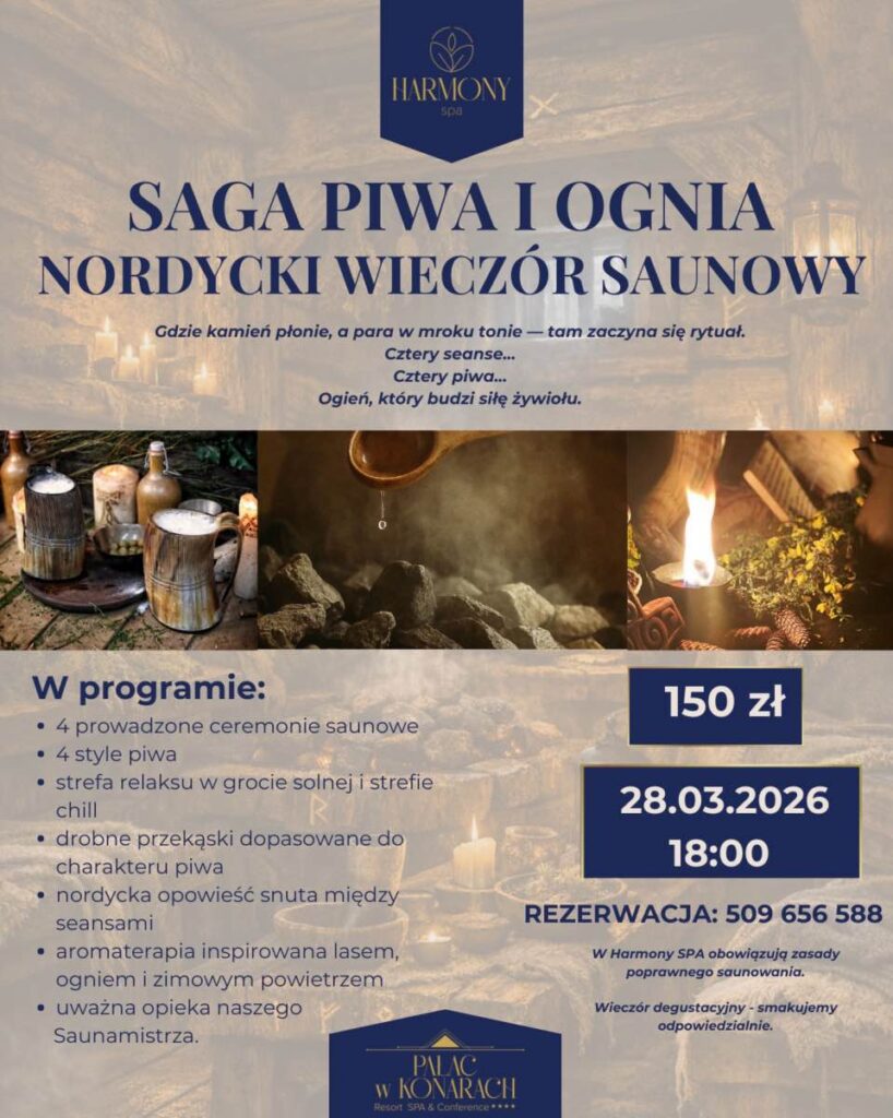 nordycki wieczór saunowy wieczór saunowy w konarach