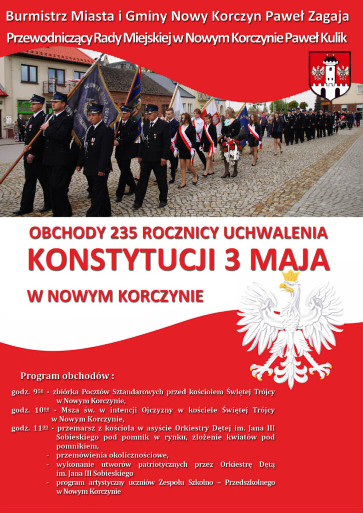 42722 swieto konstytucji 3maja nowy korczyn