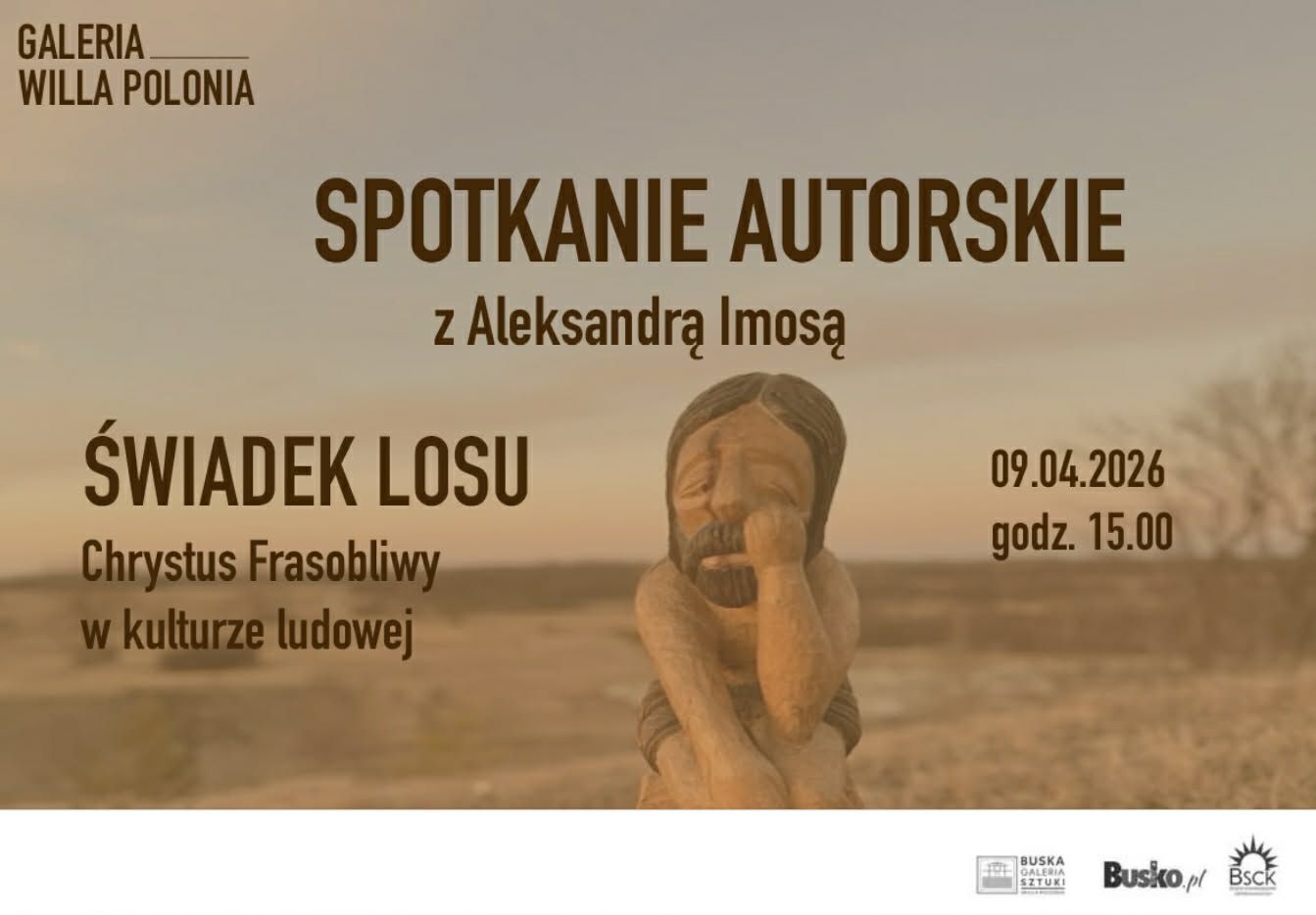 prelekcja - chrystus frasobliwy busko-zdrój