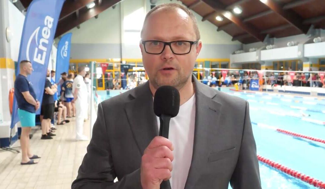 Zmiana sterów w Unii Busko-Zdrój podczas Świętokrzyskiej Małej Ligi Pływackiej.