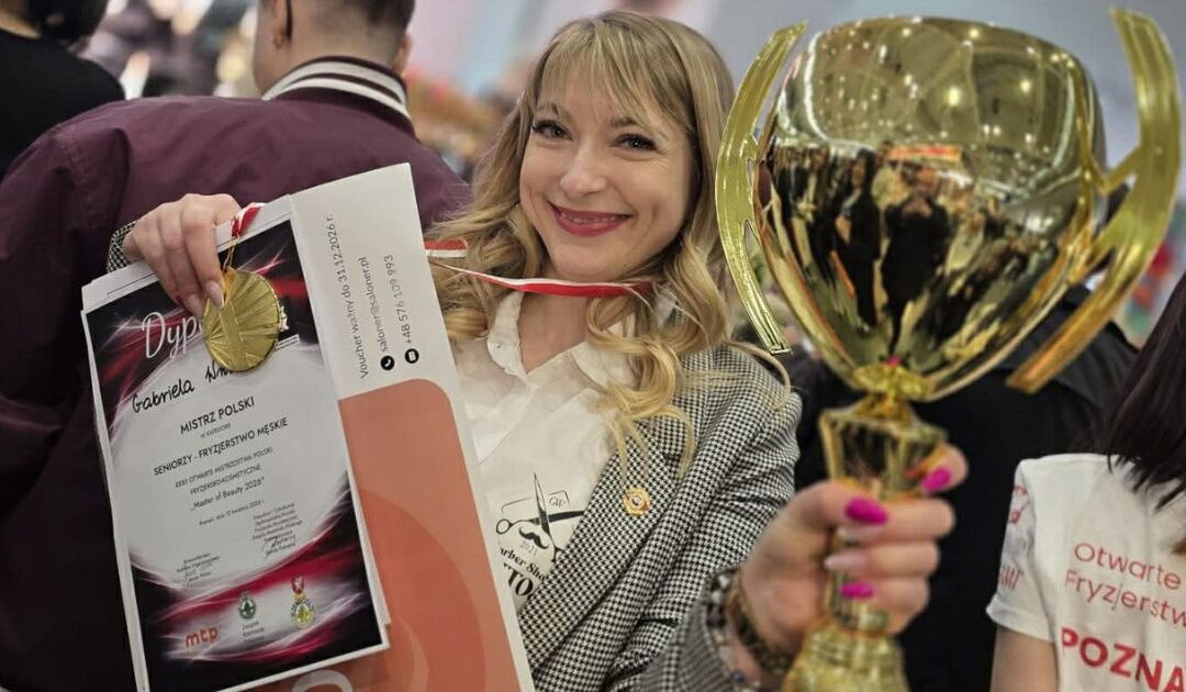 Gabriela Wnuk mistrzynią Polski. Sukces barberki z Buska-Zdroju!