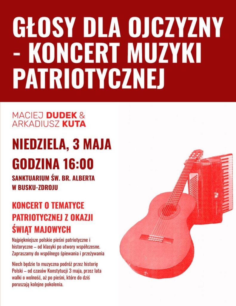 głosy dla ojczyzny - koncert muzyki patriotycznej