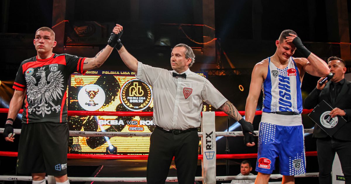 Zawodnicy Ring Busko-Zdrój w Polskiej Lidze Boksu. Zwycięstwo Wiktora Skiby i dobre występy Dawida i Mariana.