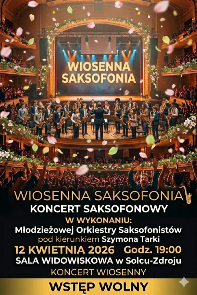 koncert saksofonowy solec zdroj