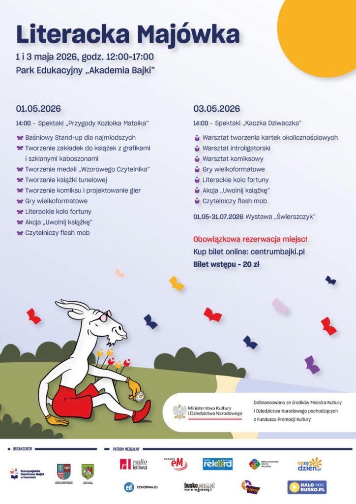 literacka majówka w pacanowie
