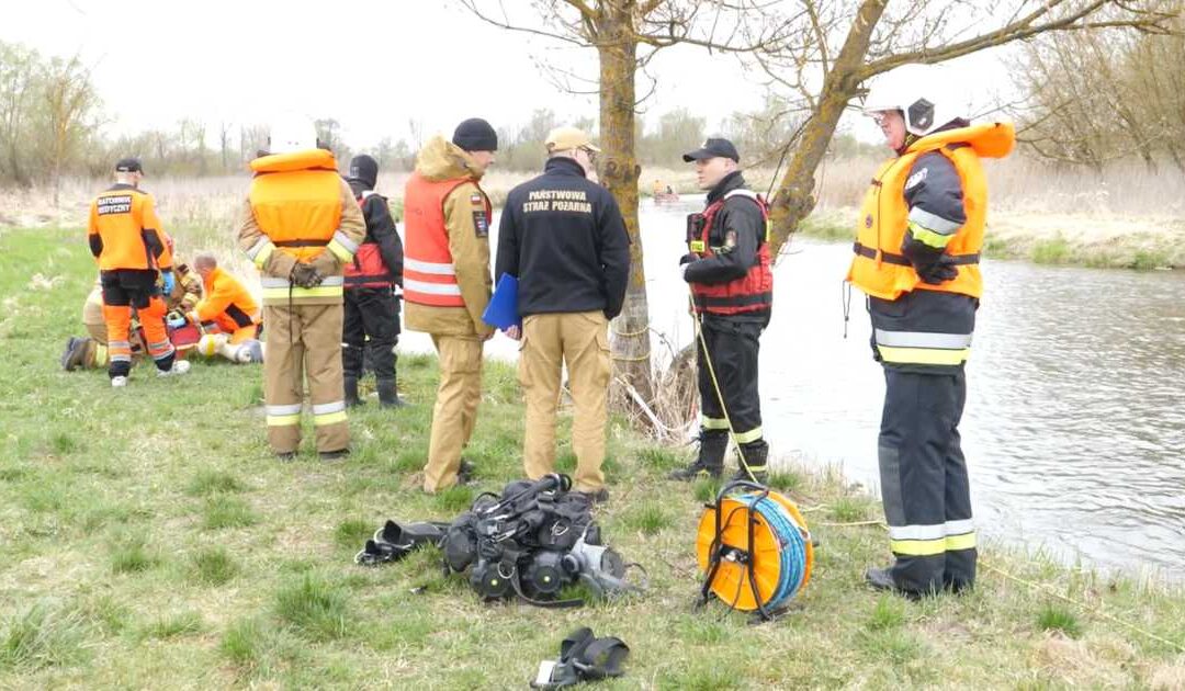 Strażacy ćwiczyli działania przy zdarzeniu masowym w Wiślicy.