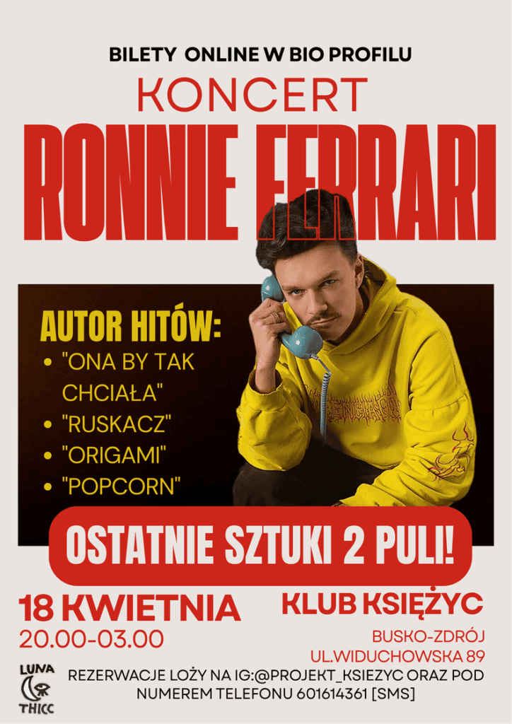 koncert w klubie księżyc