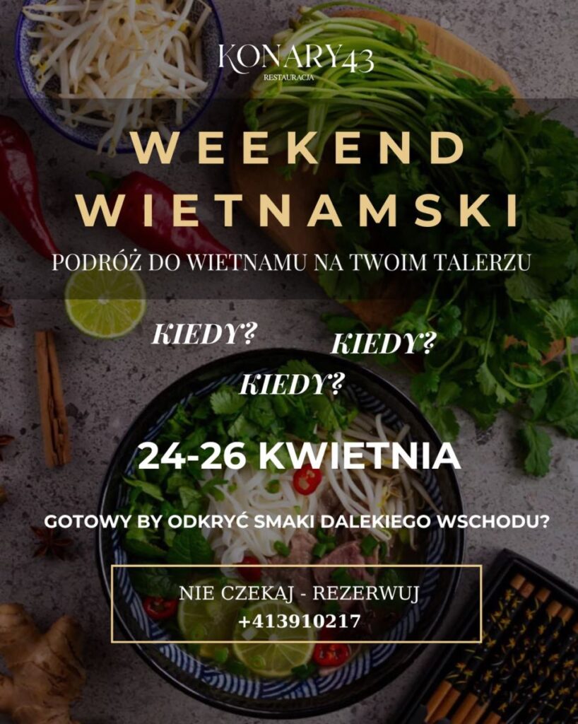 weekend wietnamski w konarach