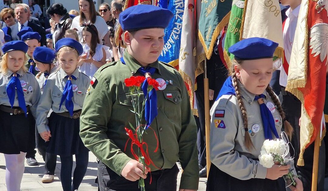 Tak przebiegały obchody 235. rocznicy uchwalenia Konstytucji 3 Maja w Stopnicy.