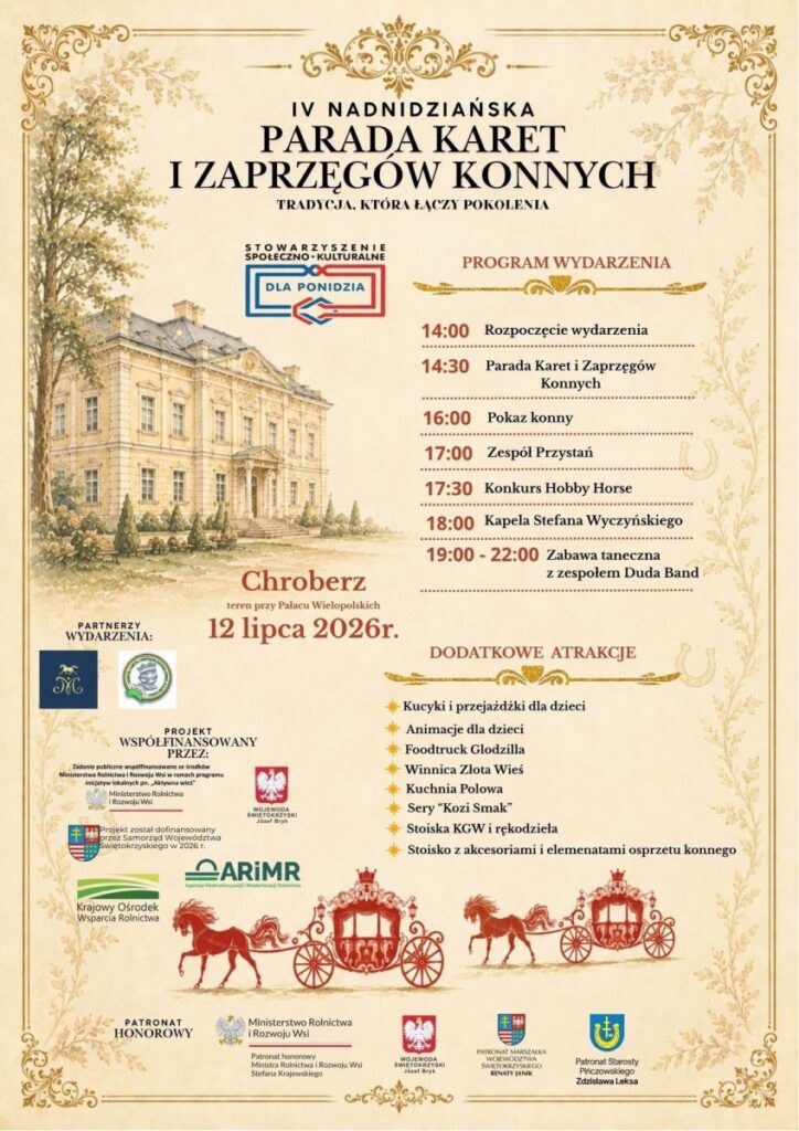 IV Nadnidziańska Parada Karet i Zaprzęgów Konnych IV Nadnidzianska Parada Zaprzegow w Chrobrzu