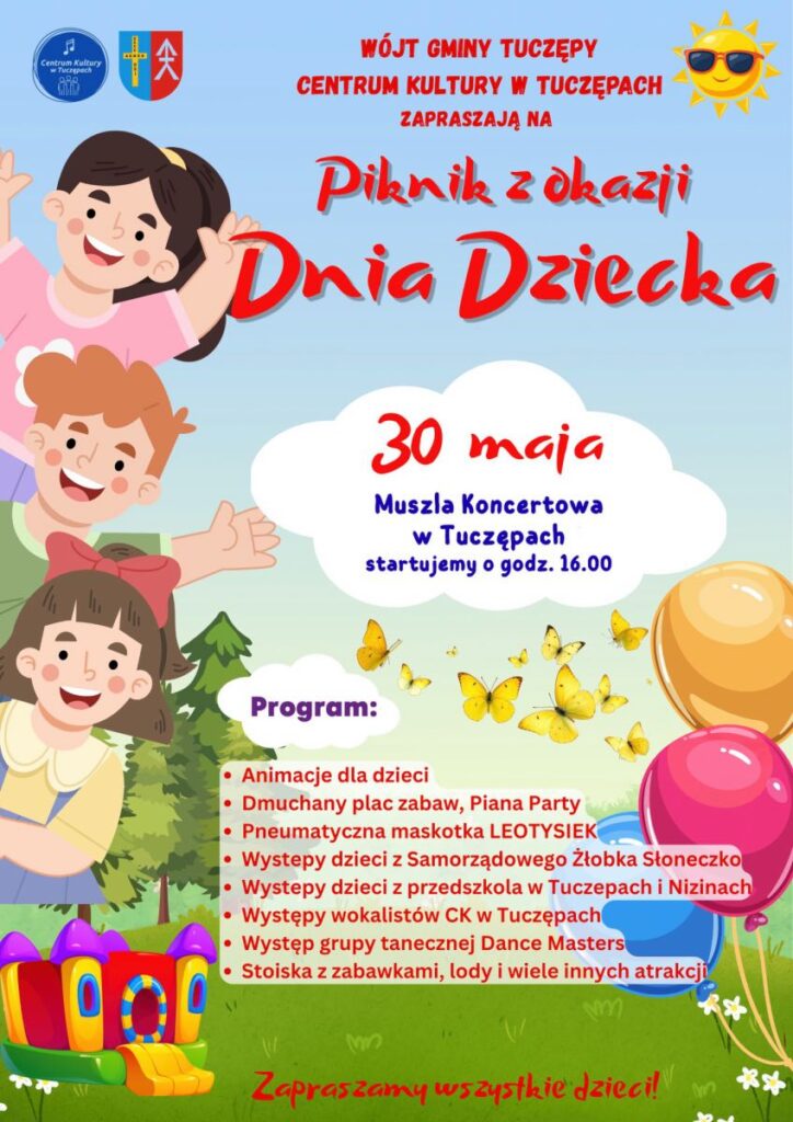 Piknik z okazji Dnia Dziecka w Tuczępach