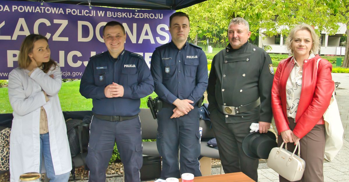Rozpoczął się festyn „Bezpieczny Senior” w Busku-Zdroju