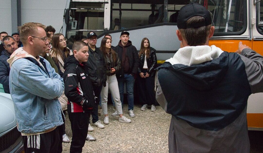 Klasyki Ponidzie i Mercedes Klub Busko-Zdrój spędzili Noc Muzeów w Muzeum Polska na Kołach.