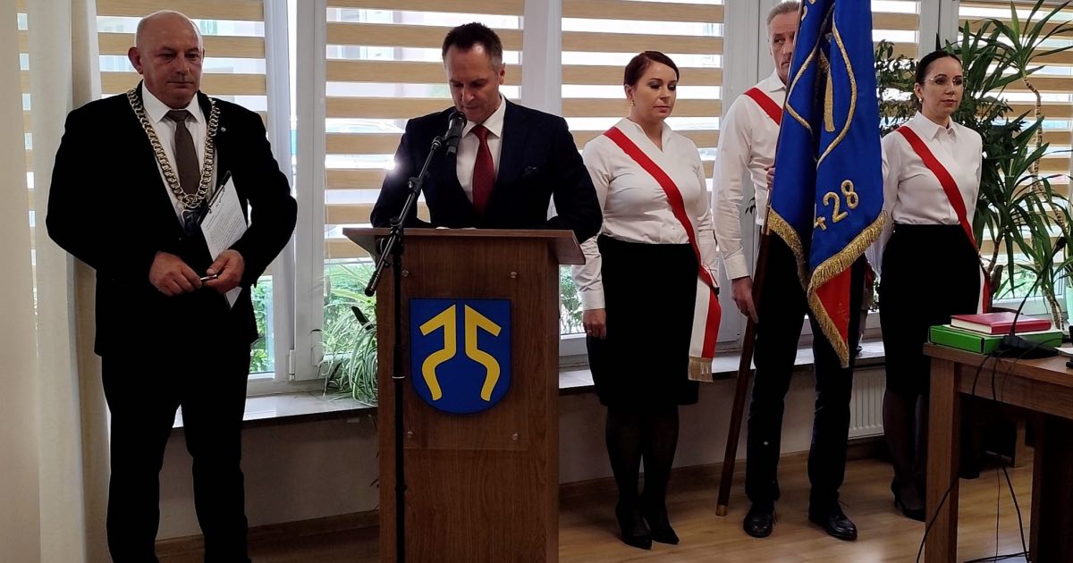 marcin wojniak burmistrzem pińczowa
