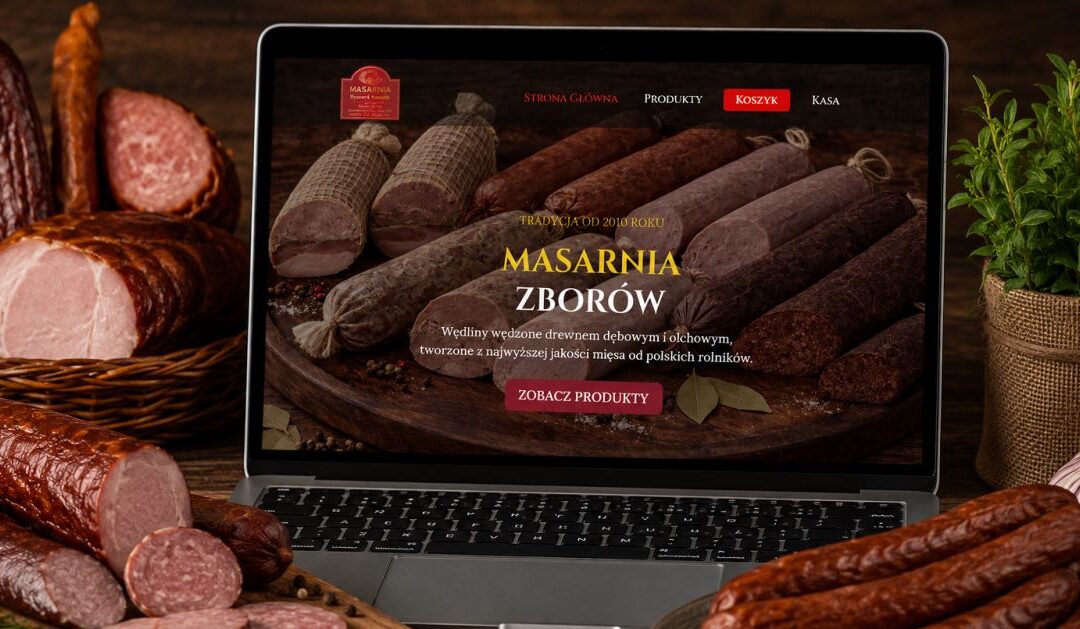 Masarnia Zborów – Ryszard Kowalik uruchomiła sklep internetowy z dostawą do paczkomatu InPost.