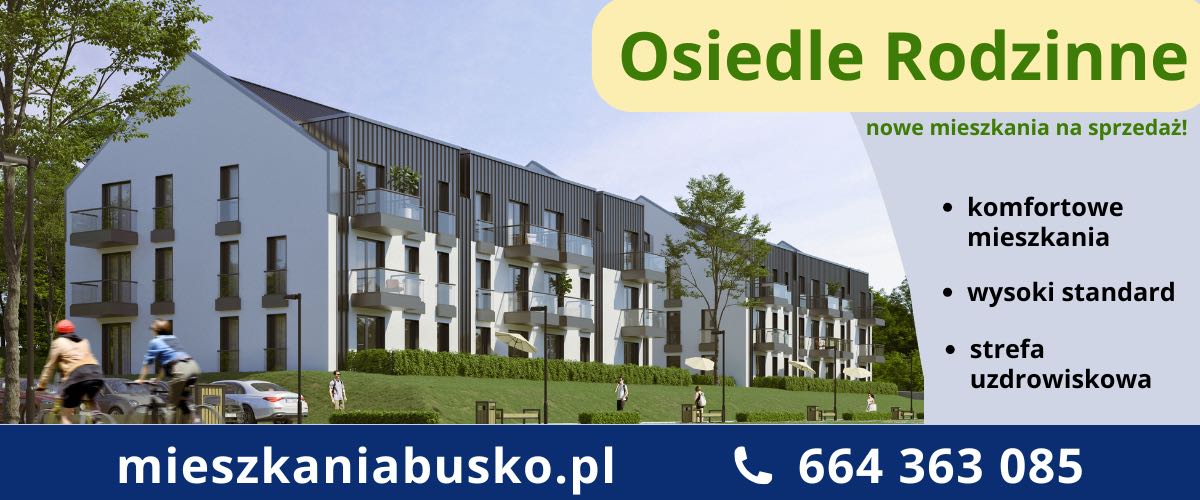 osiedle rodzinne busko zdroj baner