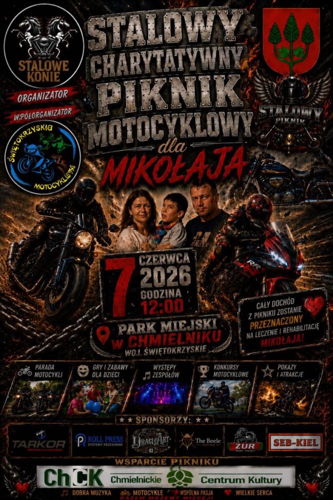 piknik motocyklowy stalowy piknik motocyklowy w chmielniku
