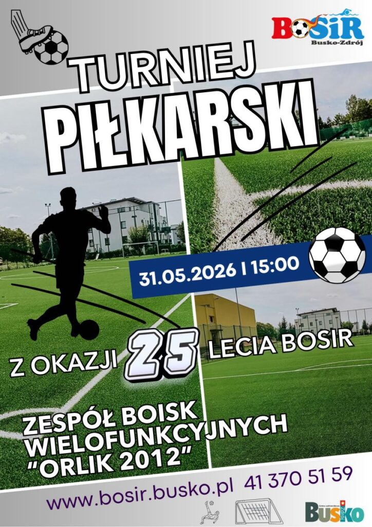 turniej piłkarski turniej piłkarski bosir