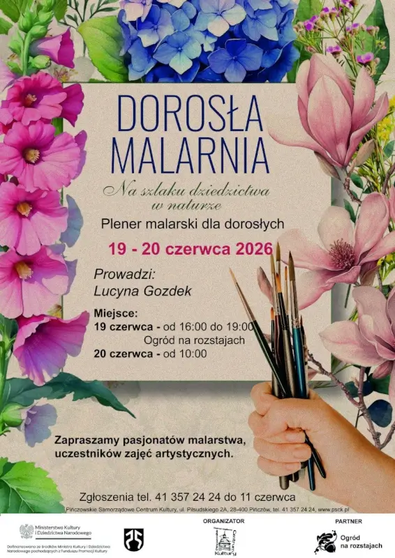 Dorosła Malarnia w Ogrodzie na rozstajach w Pińczowie