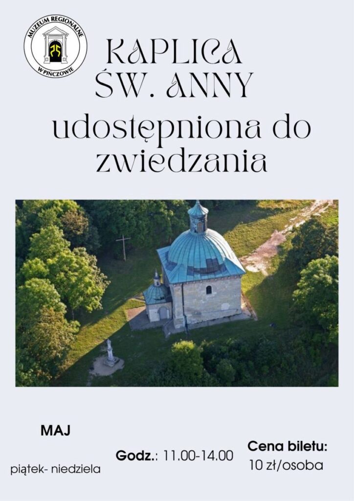 zwiedzanie kaplicy sw anny w pińczowie