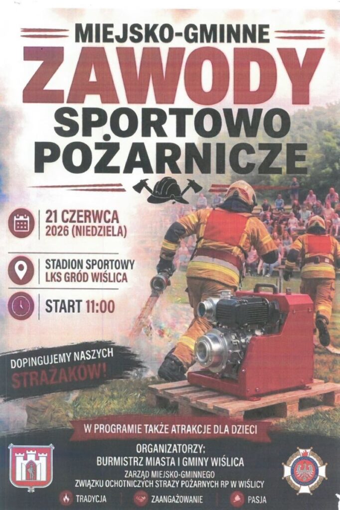 Miejsko Gminne Zawody Sportowo Pozarnicze w Wislicy