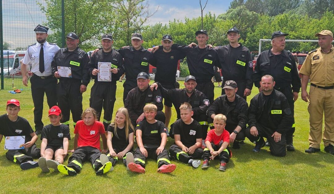 OSP Wiślica zwycięzcą zawodów sportowo-pożarniczych w Wiślicy.