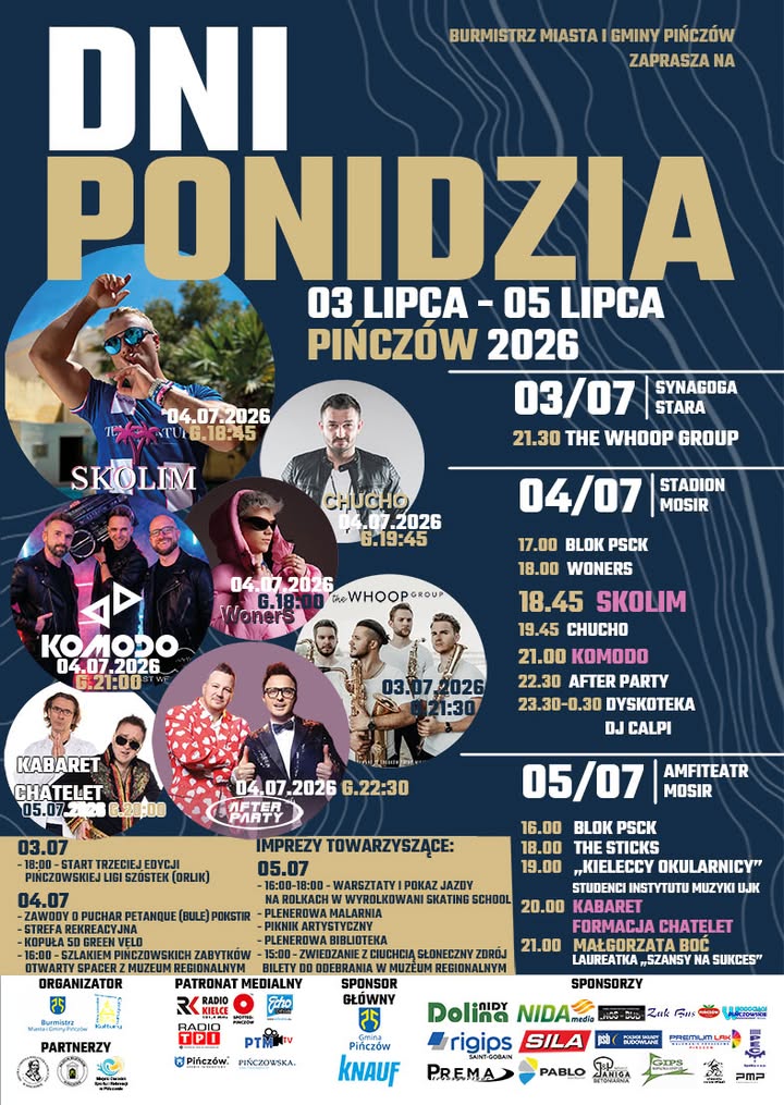 dni ponidzia w pińczowie 2026