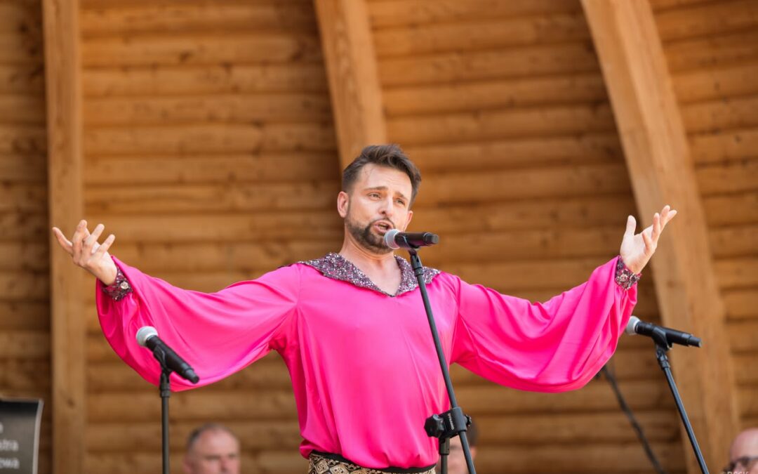 Operetka rozgrzała Park Zdrojowy w Busku-Zdroju w ramach festiwalu im. Krystyny Jamroz.