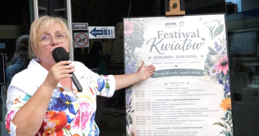 meblitos festiwal kwiatów w busku-zdroju - relacja wideo