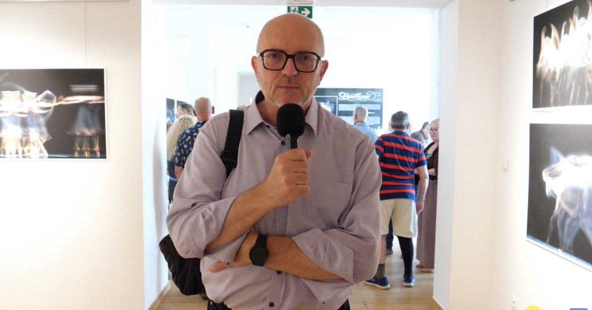fotografie baletu i muzyki Beethovena można oglądać w Willa Polonia – Buska Galeria Sztuki.