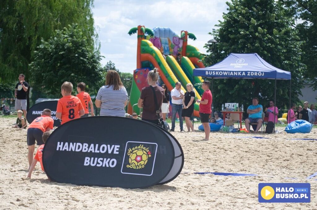 handbalove kids w busku zdroju turniej plazowy 9