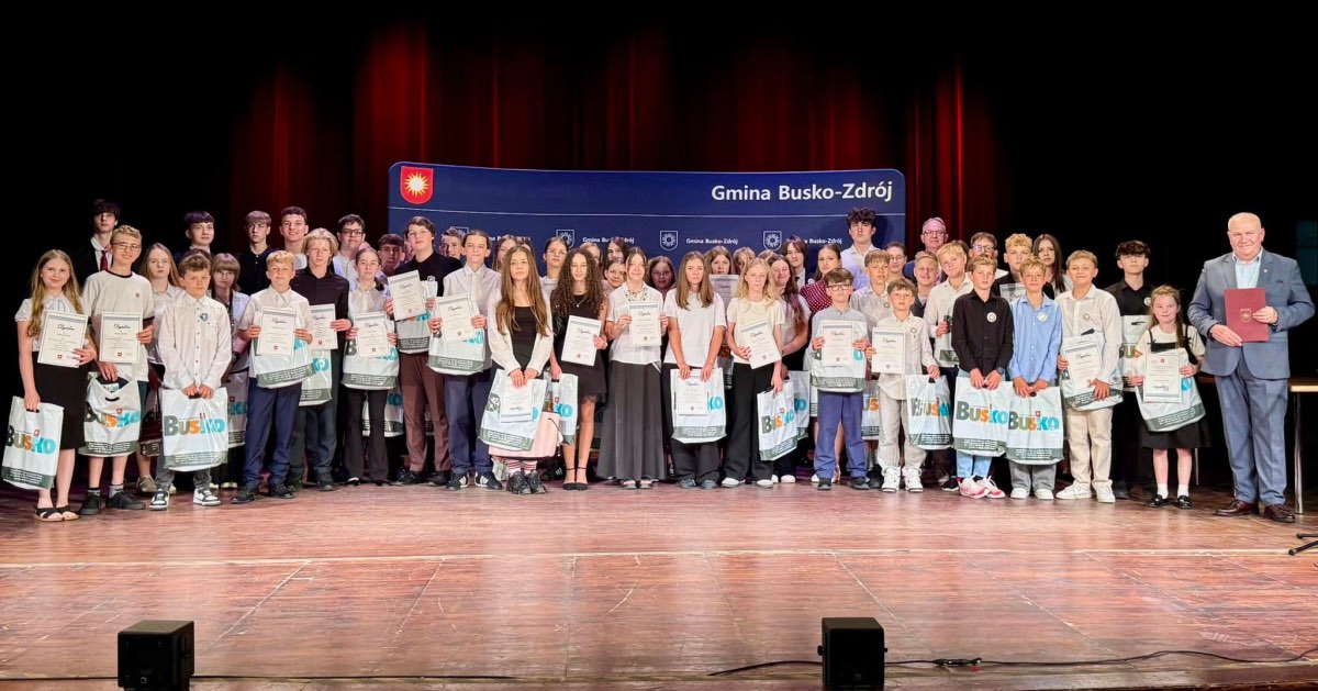 nagrody dla uczniów z buska-zdroju