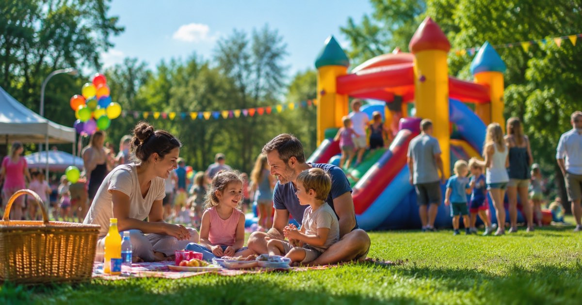 piknik rodzinny w podgajach