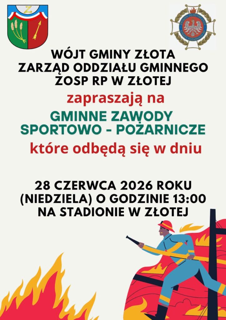 zlota zawody strazacko pozarnicze