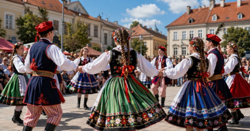 Finał XXVI Powiatowego Przeglądu Zespołów Folklorystycznych i Solistów w Chmielniku