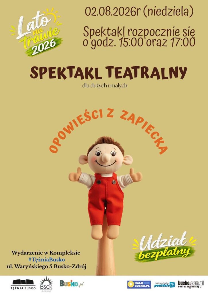 Spektakl Opowieści z Zapiecka w Busku-Zdroju