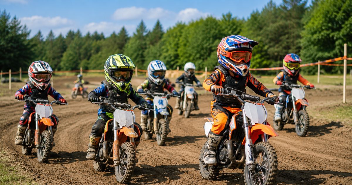 Dzieci wyjadą na tor! W Szańcu powstanie specjalna pętla dla najmłodszych podczas zawodów Enduro Cross!