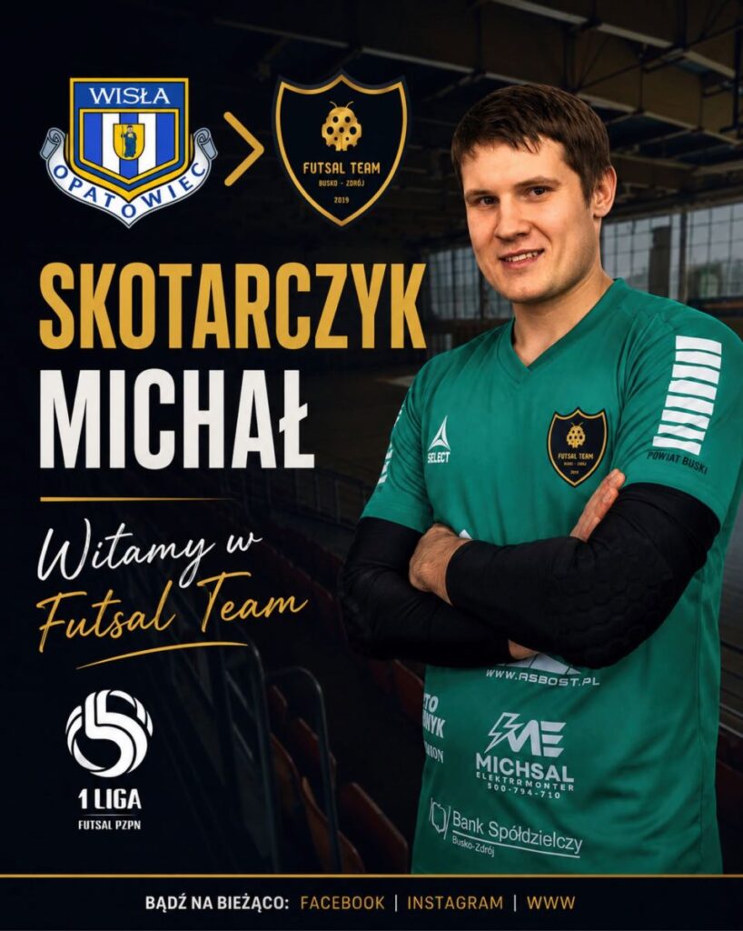 futsal team busko-zdrój - bramkarz