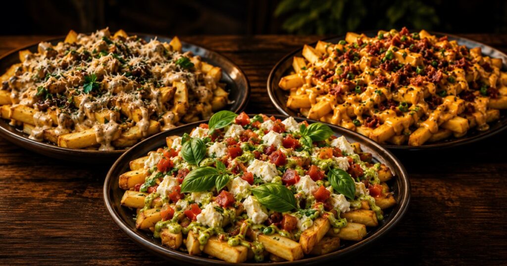 white night loaded fries w kosciuszki 18 street bar busko zdroj
