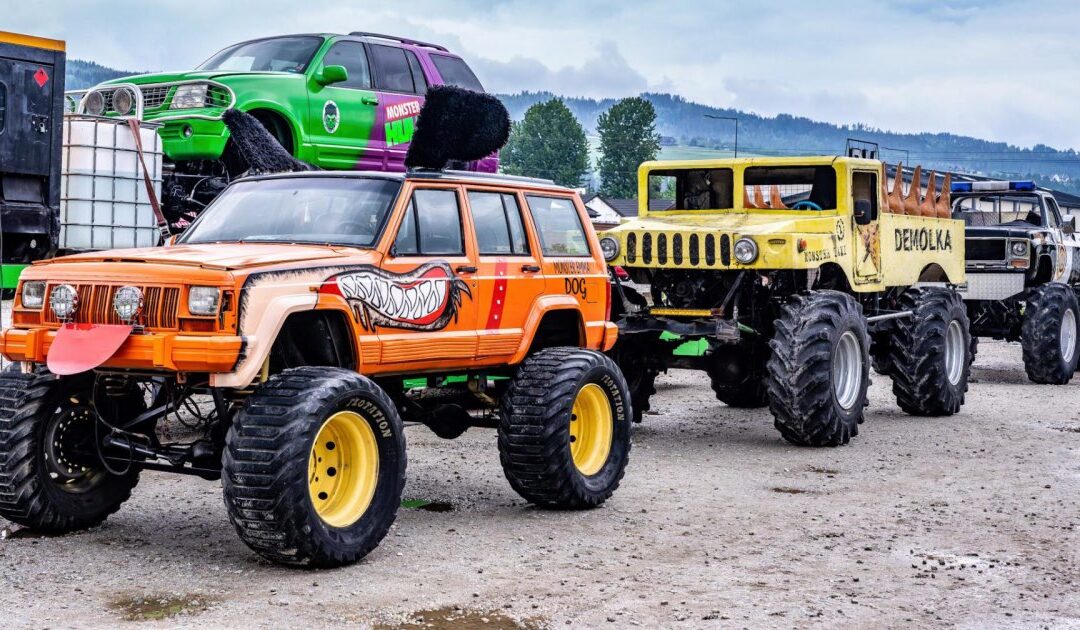 Zgarnij podwójne wejściówki na Monster Truck Show w Nowym Korczynie! Weź udział w naszej zabawie!