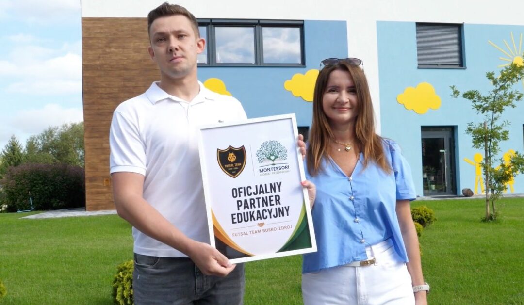 Niepubliczny Żłobek i Przedszkole Montessori w Owczarach Oficjalnym Partnerem Edukacyjnym Futsal Team Busko-Zdrój