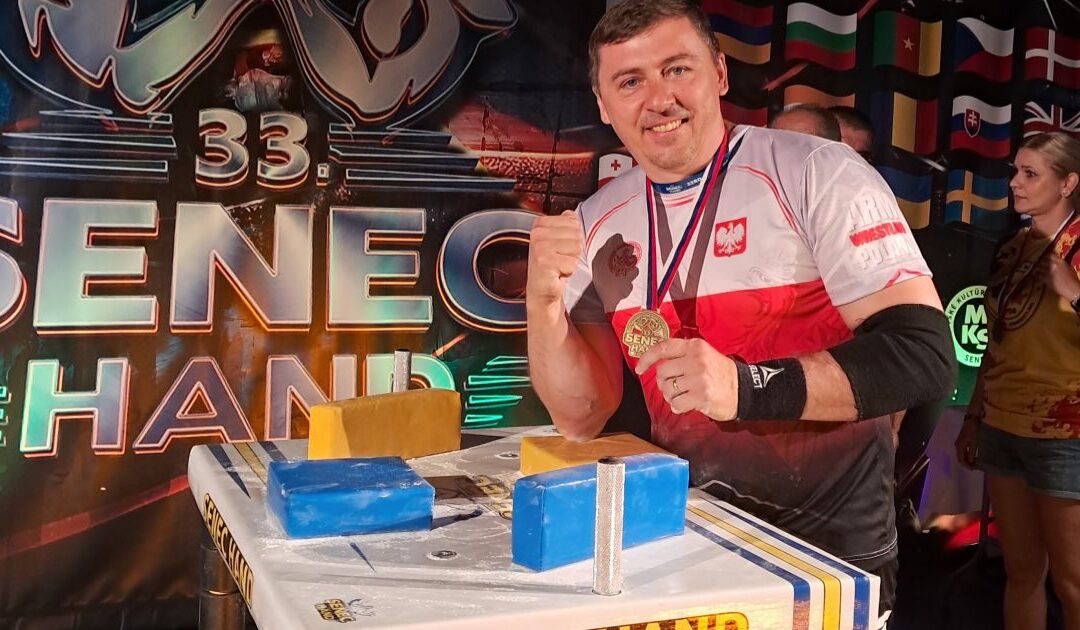 Przemysław Ciba z dwoma złotymi medalami Pucharu Świata IFA w Senecu. Dwukrotnie zabrzmiał Mazurek Dąbrowskiego.