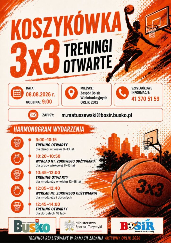 zajęcia z koszykówki w busku-zdroju
