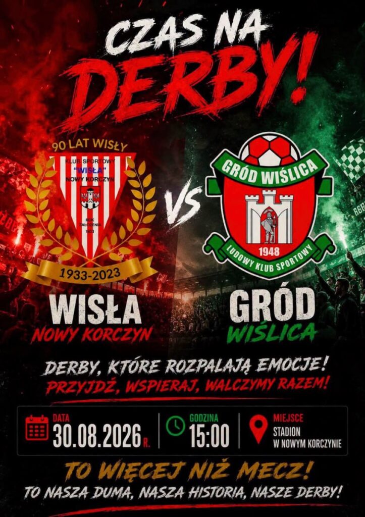 Derby Wisła Nowy Korczyn – Gród Wiślica