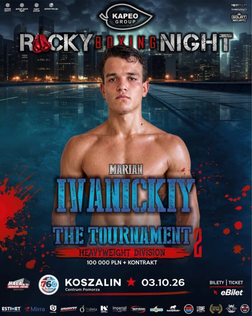 Marian Ivanitskiy z Ring Busko Zdroj wystapi w turnieju Rocky Boxing Night