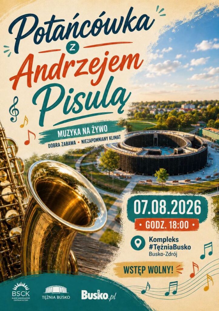Potańcówka z Andrzejem Pisulą w Busku-Zdroju