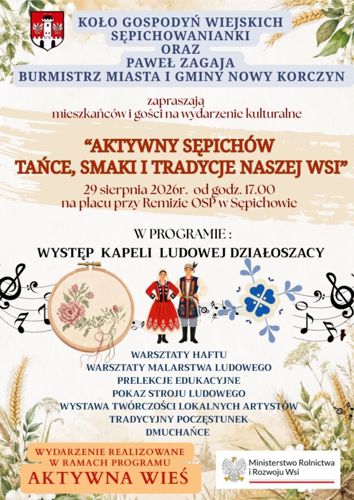 aktywny sępichów Aktywny Sępichów – tańce, smaki i tradycje naszej wsi